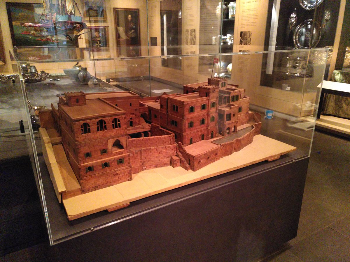 StJohnsGate's tweet photo. We've just been installing this newly restored and rather impressive 1920s model of the @StJohnEyeHosp in its brand new case. It will be in the galleries for all to see when the Museum reopens next Monday 13th January. https://t.co/L3Atk1kiIB
