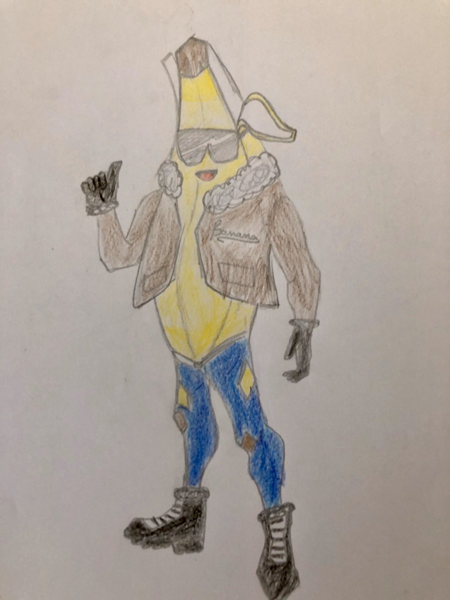 itincani's tweet photo. @FortniteGame please consider to introduce Bananita again. Luca my son missed it and want it so badly! Please have a look on its customized Bananita! Is there a chance to see it on fortnite one day? Thanks! https://t.co/I6wVIlaQgj