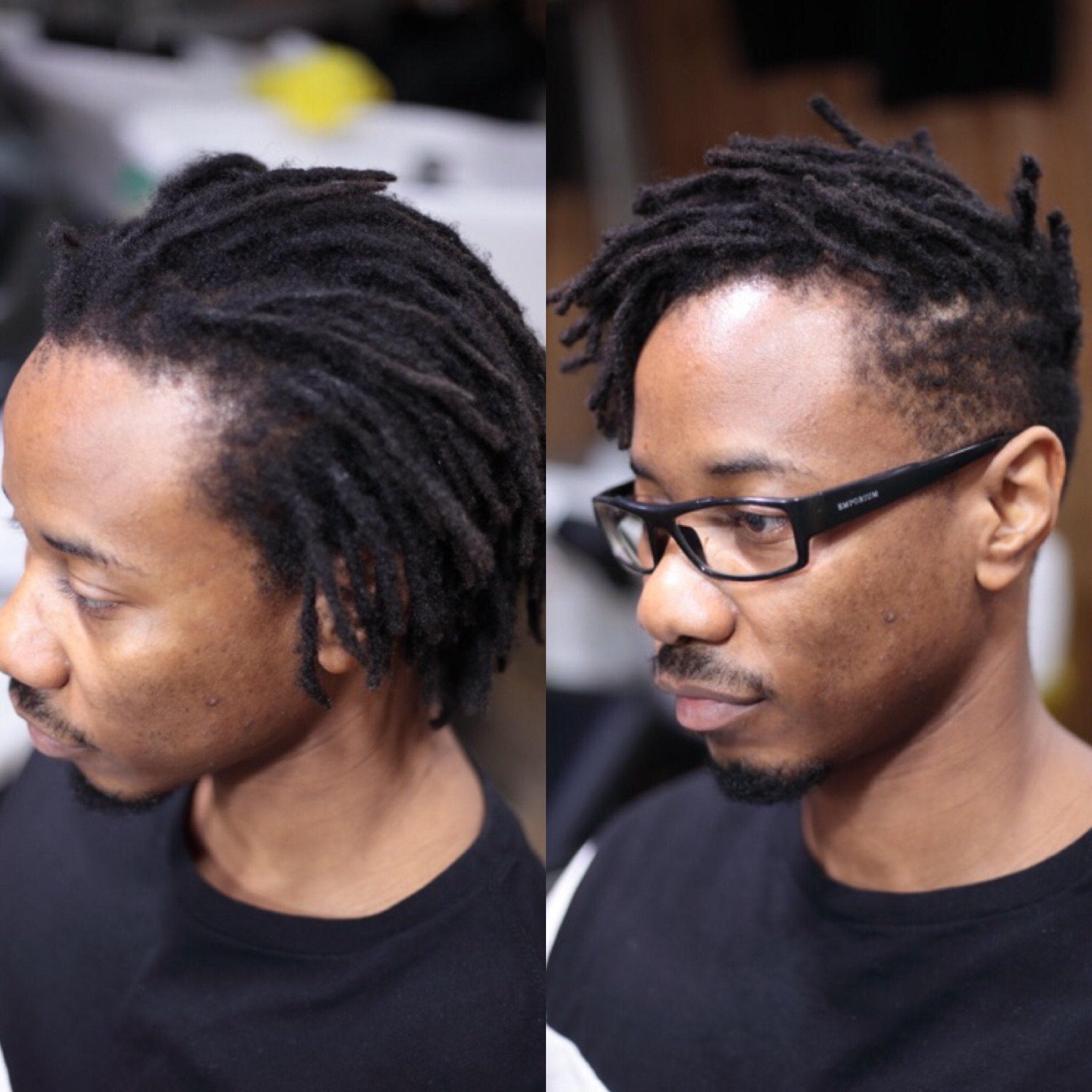 Loop 全頭細めの アフロドレッド からの キルモンガー 風スタイルにチェンジです いい感じ です スタイリングは簡単で ラクカッコイイ ヘアスタイル です かなり強め メンズヘア メンズ美容室 アフロ メンズ髪型 パーマ男子 メンズパーマ