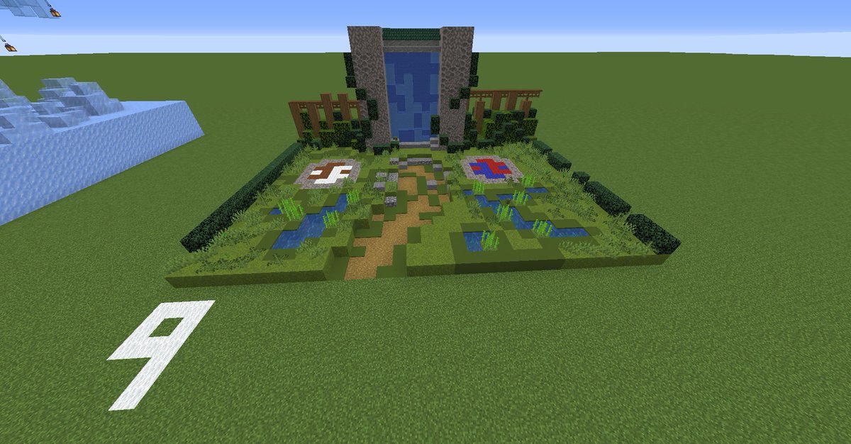 RobJWGMC's tweet photo. Day 9 of #ABuildADay #Minecraft,

A bit of a different portal here to the Ocean dimension 🌊 
Who knows what monsters wait on the other side O.o 

Shader used: Shaders used: Chocopic13 V6 Lite https://t.co/LF9baonuj6