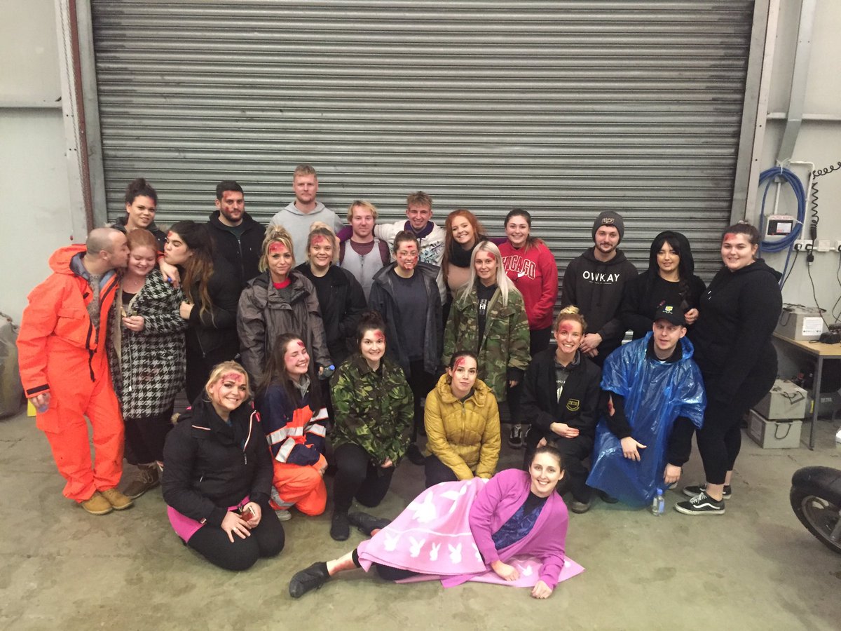 First years taking part in the <a href="/NARU_org/">The National Ambulance Resilience Unit</a> @NARU_Education experience day being patients for the   HART teams final training exercise. Seeing how live sieve and sort would work. <a href="/hss_bu/">HSS at BU</a> #studentparamedic #buproud #NARU #training #exercise #masscausultieincident