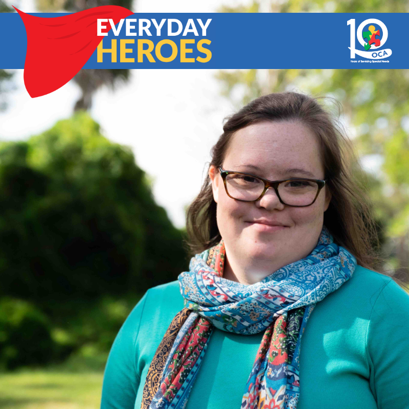 GoOCAorlando's tweet photo. (1/2) When Anna's alarm goes off in the morning, she gets up, gets ready, and takes the Lynx Access bus to OCA for the Adult Vocational Training program. It is because of your support that we are able to be here, continuing to make an impact for Anna and and all those we serve! https://t.co/Ce1nAK4lbH