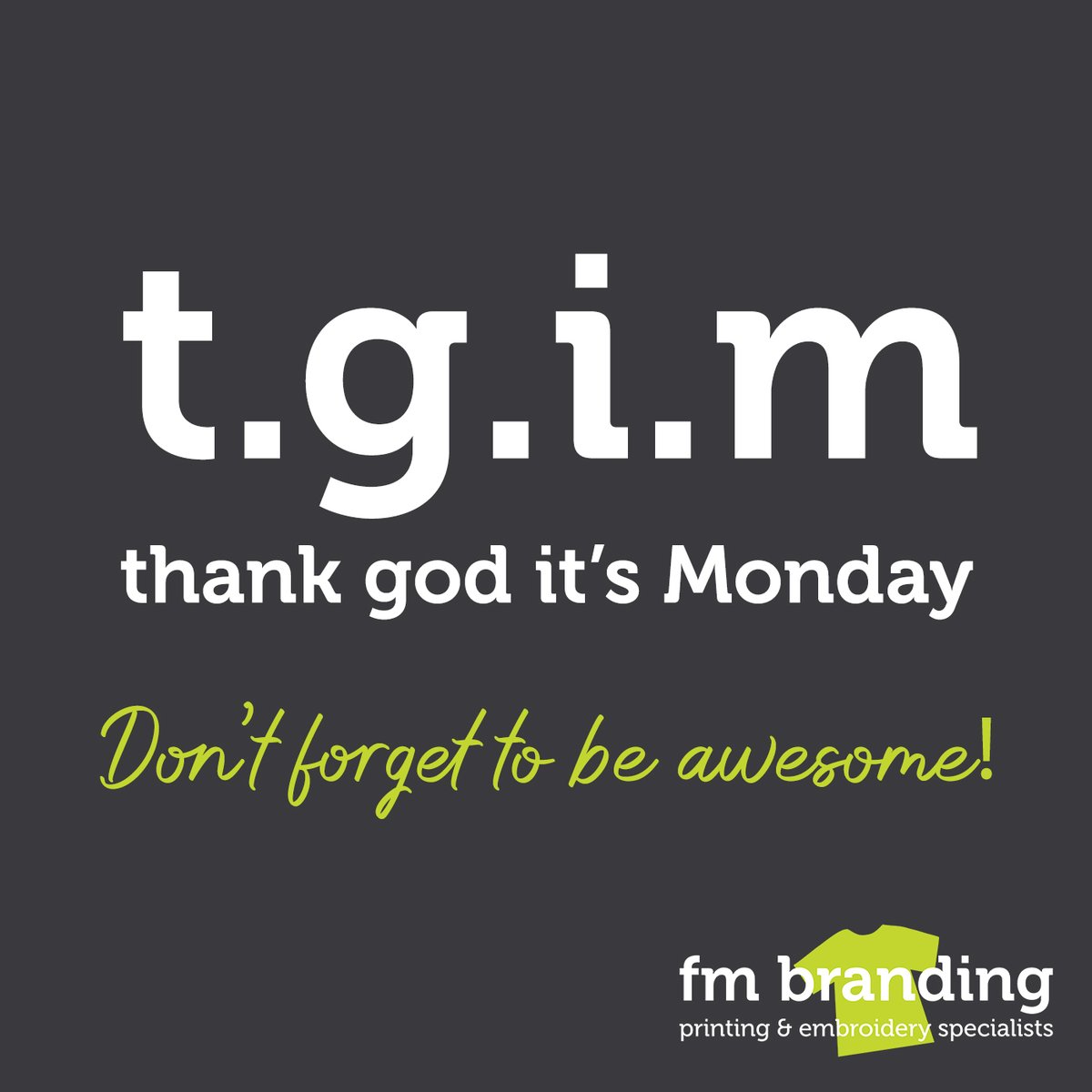 It's National Thank God It’s Monday Day. Wishing you all a happy first Monday of 2020. #ThankGodItsMondayDay