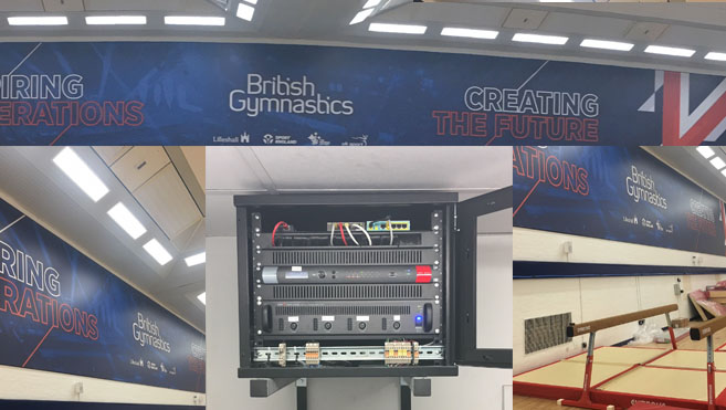 Abletek_Audio's tweet photo. Completed project for @Sport_England &amp; @BritGymnastics. @InterMUK, new dedicated WiFi and network based #NPX8000 for #DSP audio matrix/routing. Local zone interfaces for gymnasts and coaching staff. Thanks again to @ciegroup for pre-sales support. https://t.co/cUDkfF2gco