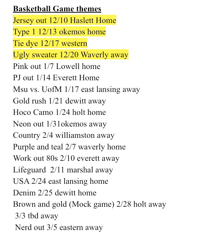gl_council's tweet image. Okay here we are guys! sorry it’s taken forever to get this out! if you have any issues with the themes dm this account or Sam Badgley :)! (the highlighted are just what games we have had already)