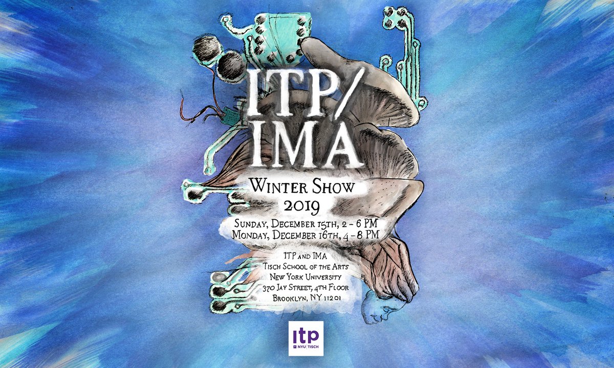 Image of ITP/IMA Winter Show 2019 poster.