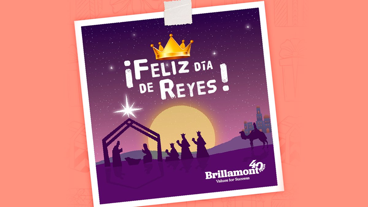 brillamont's tweet photo. ¡Feliz día de reyes a toda nuestra familia Brillamont! 

#Brillamont40YearsAnniversary #Faith #CatholicEducation #Brillamont #Education #40Years https://t.co/rJI3XNwQ4I