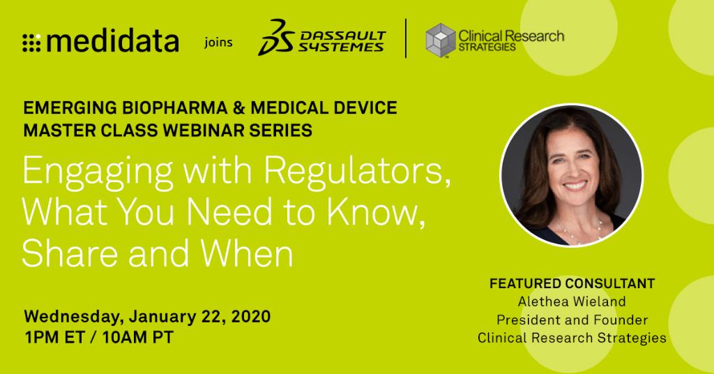 #Webinar:  Does your org struggle when it comes to the FDA + other competent authorities? Join <a href="/Alethea_Wieland/">in plain sight</a> as she highlights the key advantages of meeting with the #FDA early in the process to set your #roadmap to success.  Reg today: bit.ly/2nYPr6u
#clinicaltrials