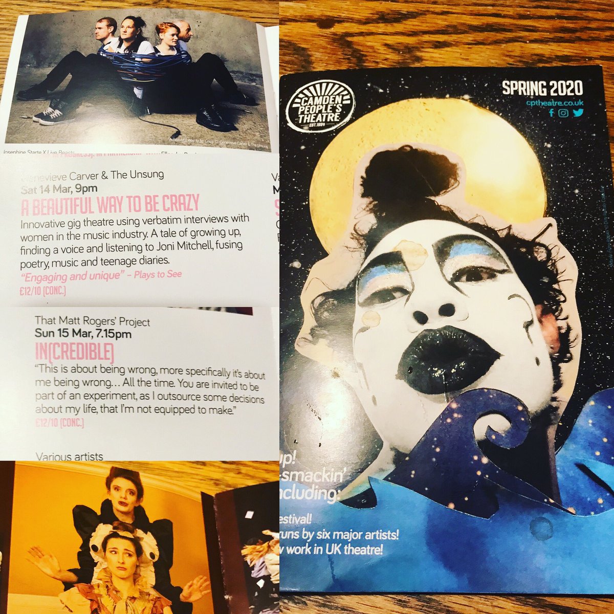 👀 <a href="/CamdenPT/">Camden People's Theatre</a> programme for 2020 is looking lush! Catch <a href="/stumbletripTC/">Stumble Trip Theatre</a>, <a href="/theunsungpoetry/">The Unsung</a>, &amp; <a href="/ThatMattRogers/">Matt Rogers</a>  Feb-March at CPT!