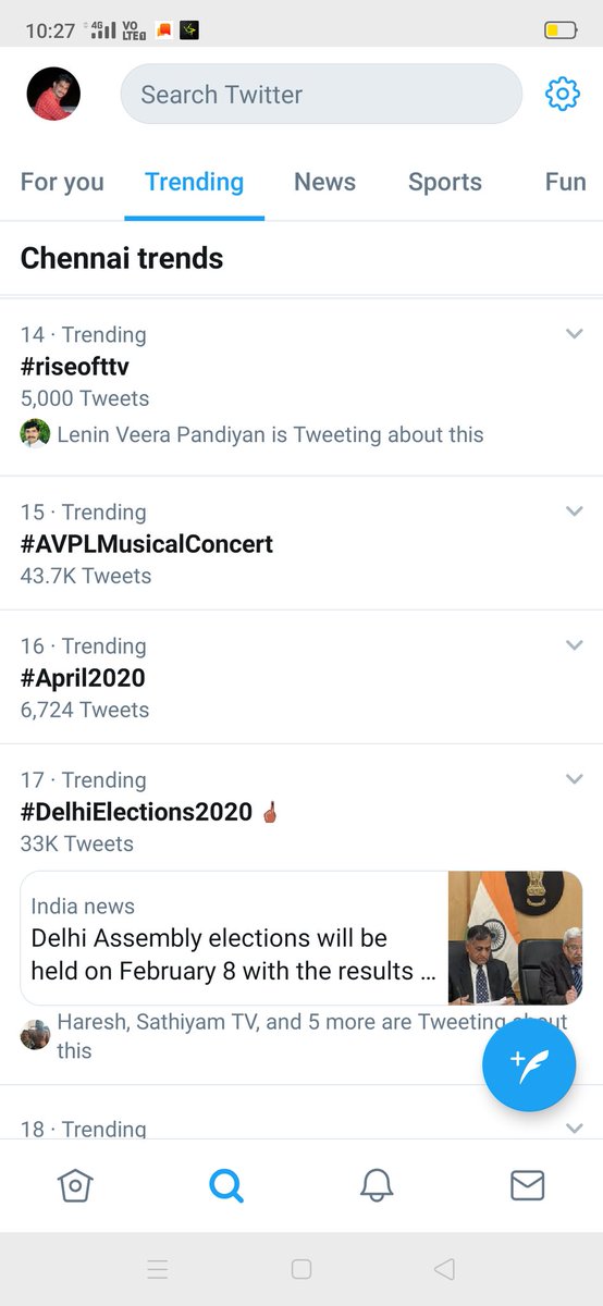 VijayviviR's tweet photo. Hay @Twitter @TwitterRetweets why #RiseofTTV hastag changed Small letter #riseofttv ???? 
#Fraud_@twitter https://t.co/VXJpo1l2oG