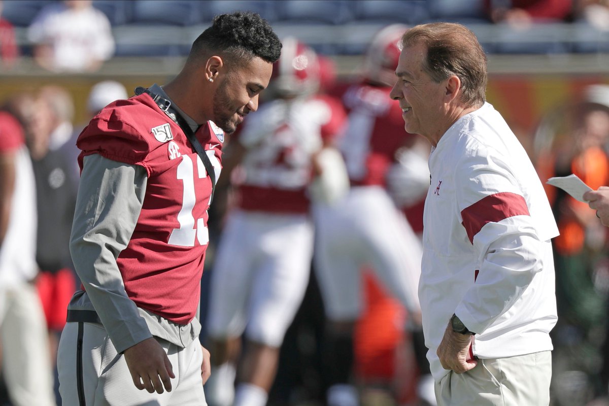 SInow's tweet photo. Tua Tagovailoa announces that he's leaving Alabama for the NFL draft https://t.co/xy5ACsWuUF