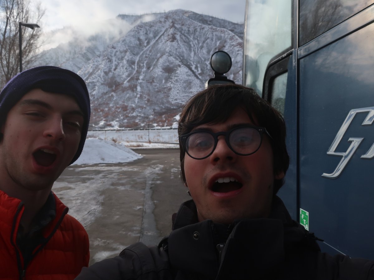 We made a "meal stop" at Glenwood Springs, despite the fact that:A) We're six hours late and countingB) Glenwood Springs is supposed to be a zero-minute stopC) The only "meal" place open here is a convenience storeCurrent LA ETA: 4:39 AM