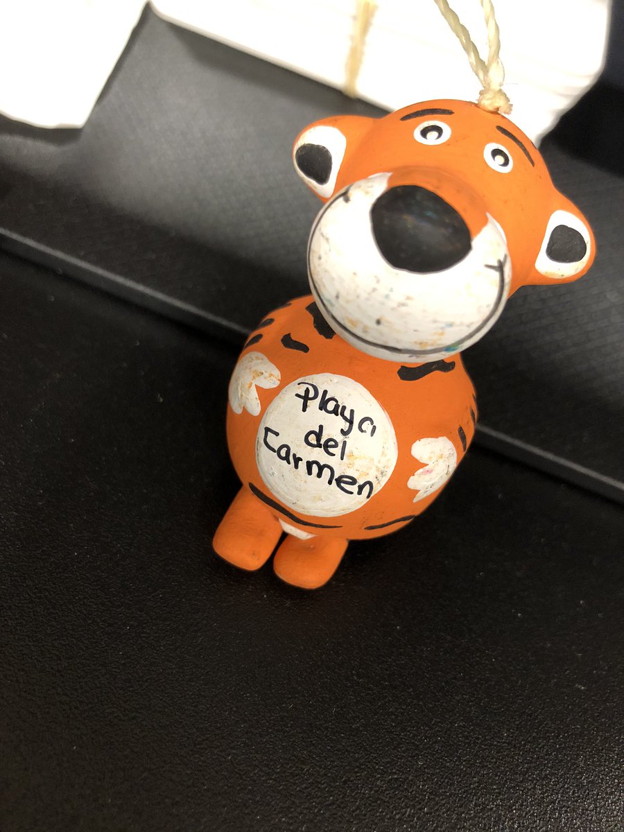 79cannell's tweet photo. Cute little addition to my desk 🐯 my friends at work know me so well 🥰 Huge thanks @mswillo40 #tiger #hellotiger #officedesk https://t.co/5aGOn9ehcp