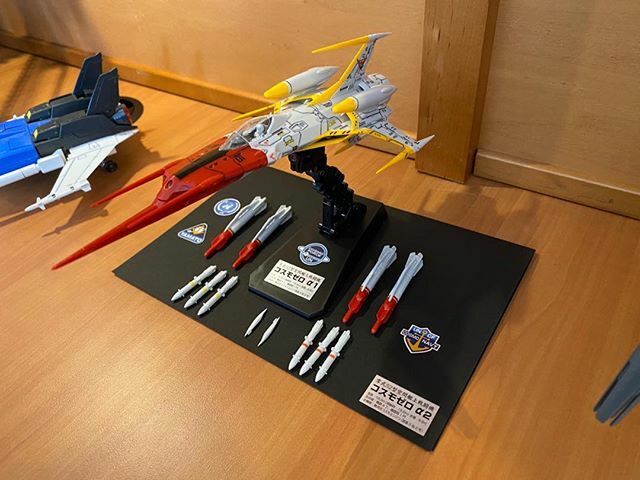 mougue's tweet photo. Finished my Cosmo Zero Susumu Kodai version! #StarBlazers #SpaceBattleshipYamato #Yamato #CosmoZero https://t.co/xWfPt5OyiX https://t.co/V5WC6fOVy4