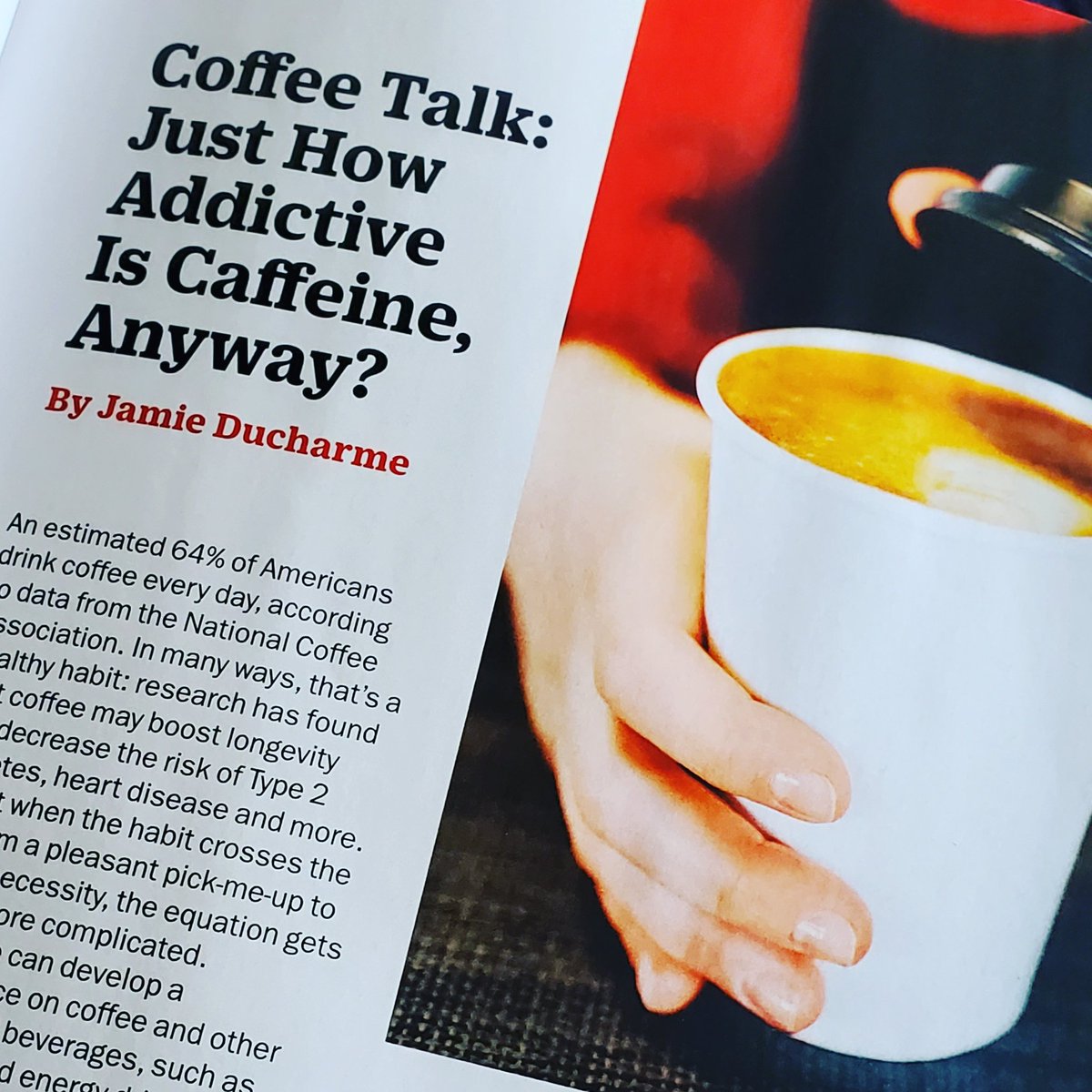 anna_c_box's tweet photo. Understand that if you consistently drink #coffee (even decaf), you probably will develop a #dependence. But if you didn’t, then it wouldn’t be coffee and if it wasn’t coffee, then we wouldn’t get the coffee benefits. Duh.

So just drink your damn coffee! Cheers. ☕ https://t.co/MAYB5WoPOj