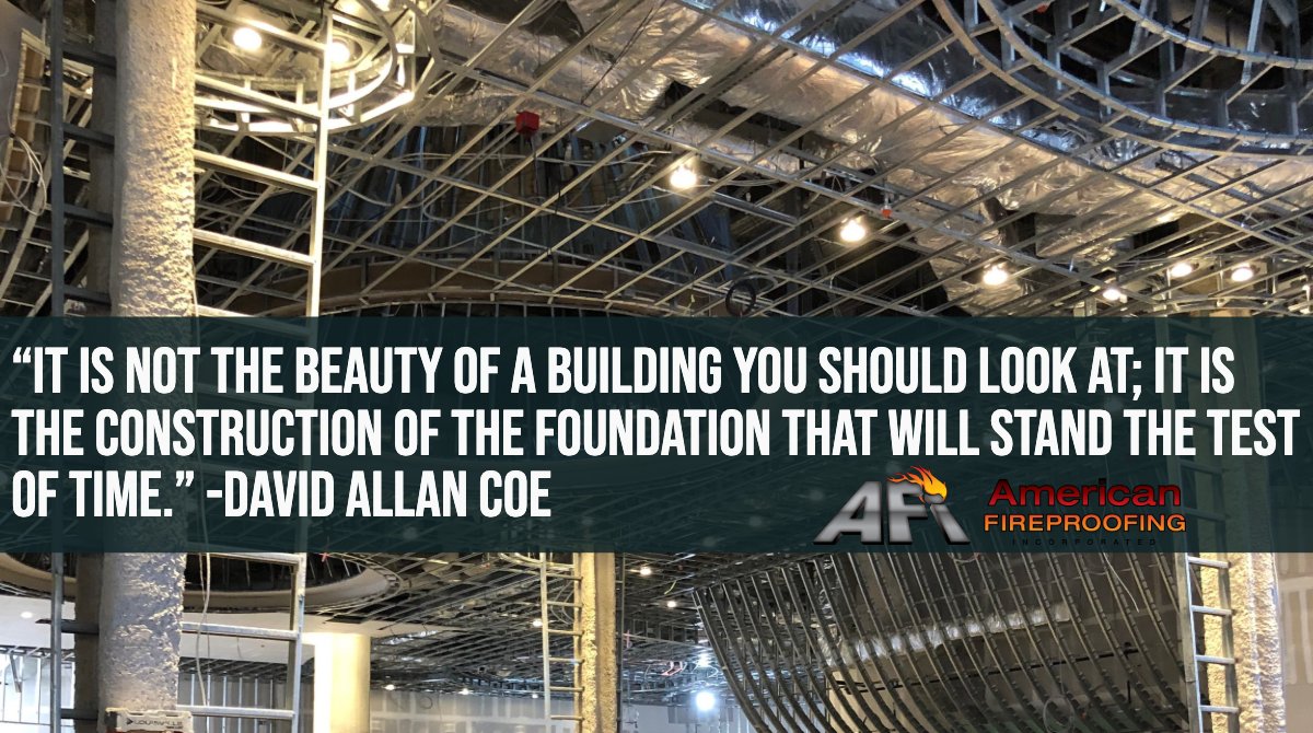 AFireproofing's tweet photo. 🔥 #MondayMotivation Have a productive week everyone!👷‍♂️#AmericanFireproofing #Fireproofing #Fireproof #SprayedThermal #MotivationMonday #Construction #ConstructionLife #dirtyhandscleanmoney #hardhatlife #bucll #fireproofingapplication #fireproofingsystem #fireproofingcontractor https://t.co/jM3Me7g42e