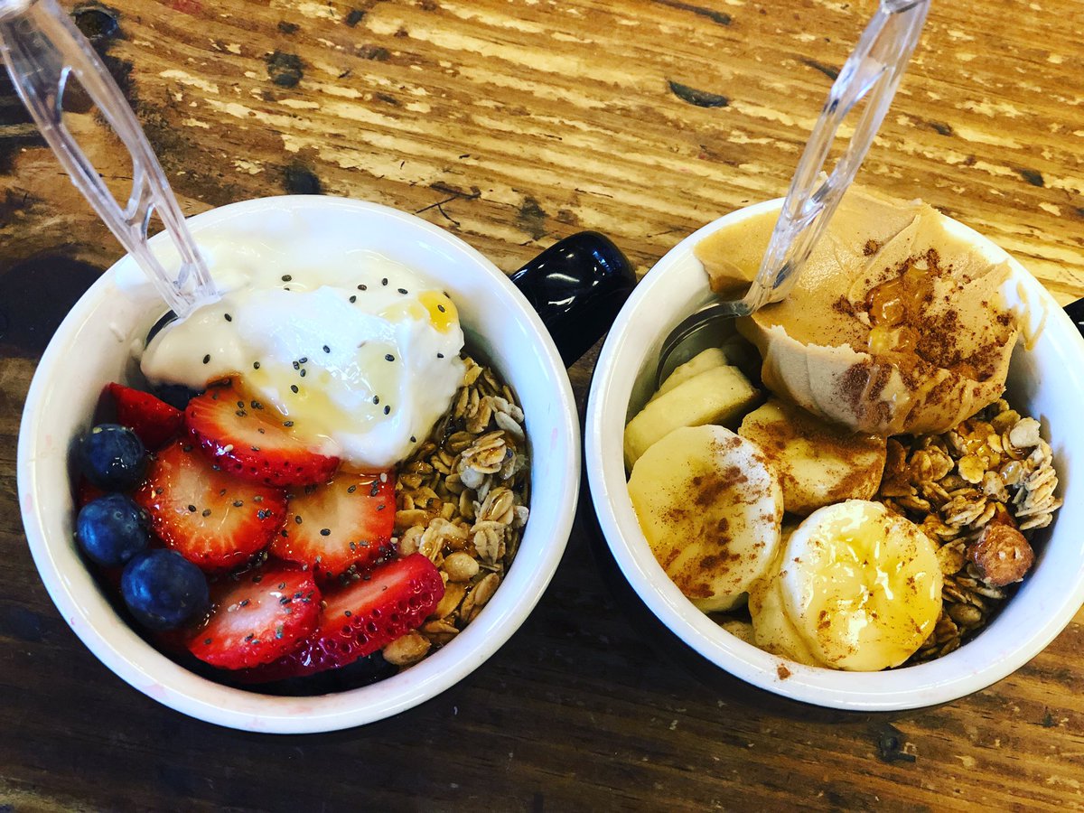Your tastebuds will thank you! #granolabowls #granola #nuttybanana #veryberry