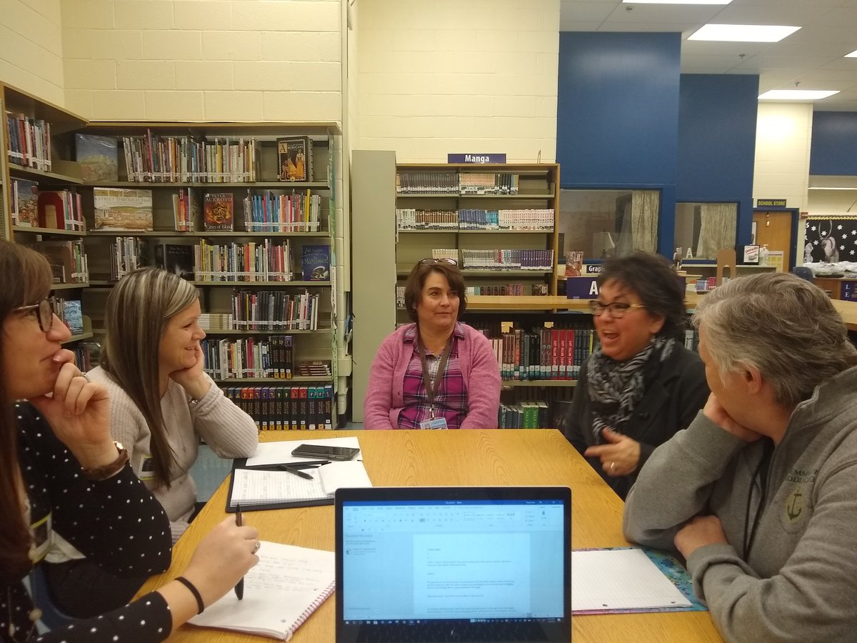 Big thanks to Alyssa Smith and Cathy Jeremenko in the <a href="/cougarslibrary/">CatonsvilleMSLibrary</a> at <a href="/CatonsvilleMS/">Catonsville Middle</a> for sharing their awesome ideas for using makerspace projects to add to curriculum areas across their building and to encourage critical thinking. #bcpslms #bcpsmakes