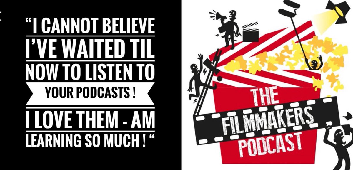 We received this wonderful review today!!

“I cannot believe I’ve waited til now to listen to your podcasts ! 
I love them - am learning so much ! :))”

Come learn on the podcasts as well. It’s like a #freefilmschool. 
Ears here: apple.co/2Dt7KFl

#podernfamily #filmmaking