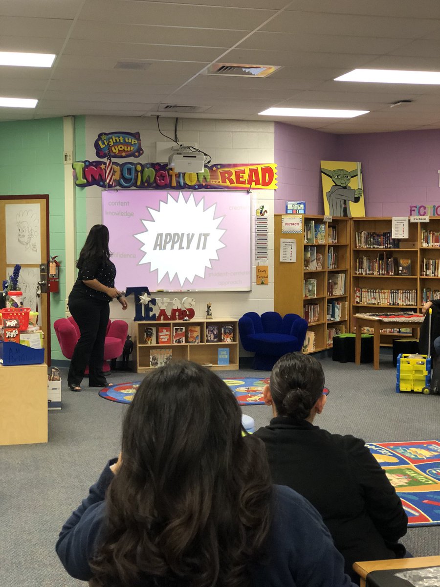 SISD_ES's tweet photo. Time to APPLY it! Thank you Mrs. Vasquez for getting us ready for some hands on learning! #TeamSISD #onthewaytoearnthatβAβ #no1goesbackwards #drivefor85 β€οΈπ€@lvasquez_CES https://t.co/lRcJO2ANtf
