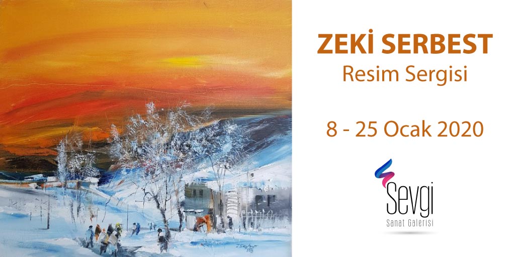 Zeki Serbest, 8 - 25 Ocak tarihleri arasında Sevgi Sanat Galerisinde açacağı resim sergisi ile Ankaralı sanatseverler ile çalışmalarını buluşturuyor. 8 Ocak Çarşamba günü saat 18:00 açılışı yapılacak sergiyi 25 Ocak tarihine kadar ziyaret edebilirsiniz.
#ankara #resimsergisi #art