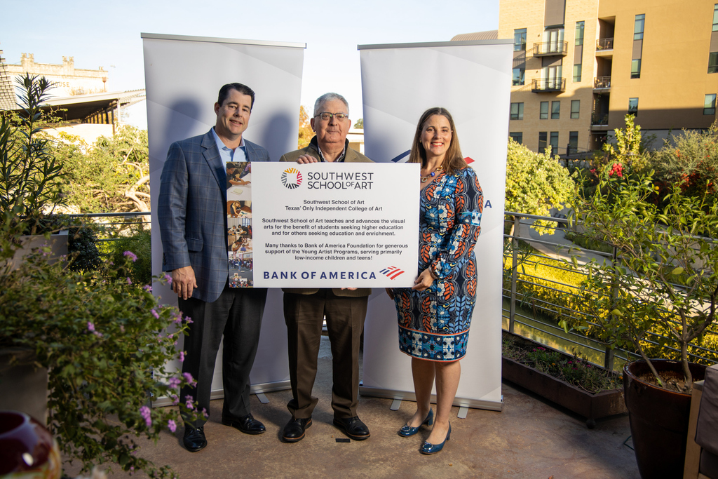 utsaarts's tweet photo. We’re excited to share we have received an Economic Mobility Grant from @BankofAmerica! With this support, we’re further empowered to continue our Young Artists Program, serving primarily low-income children and teens! #BofAGrants #SSA #YoungArtistsProgram #SanAntonio #Art https://t.co/iufguw3G0u