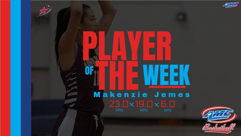 #AMCBKB Players of the Week - No. 9 (Jan. 6) #AMCSports #AMCMBB #AMCWBB

Release | bit.ly/2FrGUxQ