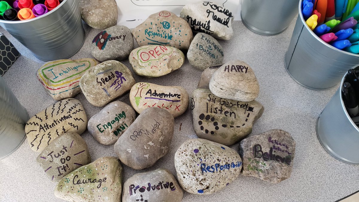 78-1 Leaf &amp; Stone: Digging deeper into what we need to leave behind, what helps us grow, and our one-words to ground us for the rest of the year. <a href="/DesmondHDSB/">Viola Desmond Public School</a>