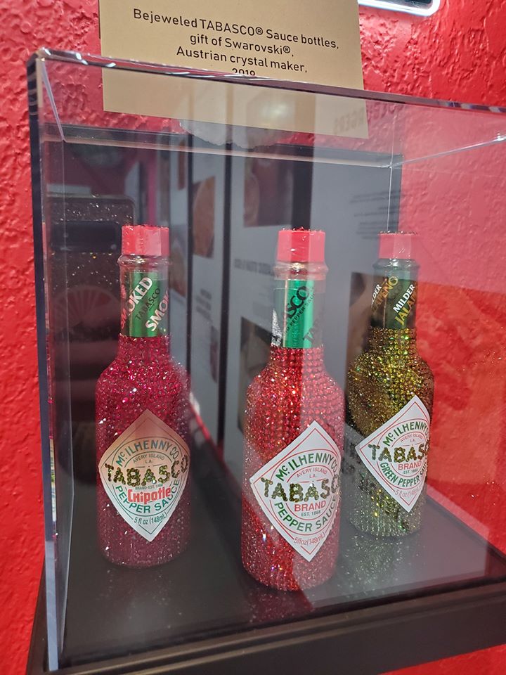 A_Island's tweet photo. Crystals are forever โฃ๏ธ Thanks to @swarovski for these beauties!
#TABASCOSauce #AveryIsland #TABASCOTour #Swarovski https://t.co/UMHK4B1zP1
