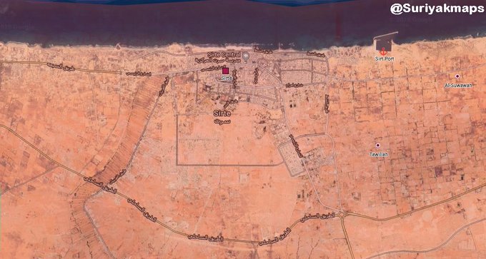  #Libya (Λιβύη) #Sirte is now under full LNA control after libyan army troops entered in the western districts of the city with GNA withdrawing in disarray westwords to Misrata in order to save its forces.Thus the battle of the city ended with less of 24 hours after it begun!