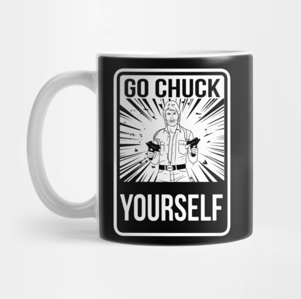 UAMC_Official's tweet photo. Go Chuck Yourself! Get your C-Nor shirts and swag here: https://t.co/HNRbSbwEwq
#chucknorris #chucknorrisfacts #gochuckyourself https://t.co/pqeruVaXc7