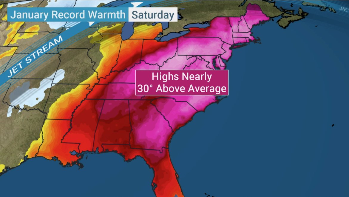 If you live in the Eastern half of the U.S., you'll be experiencing ...