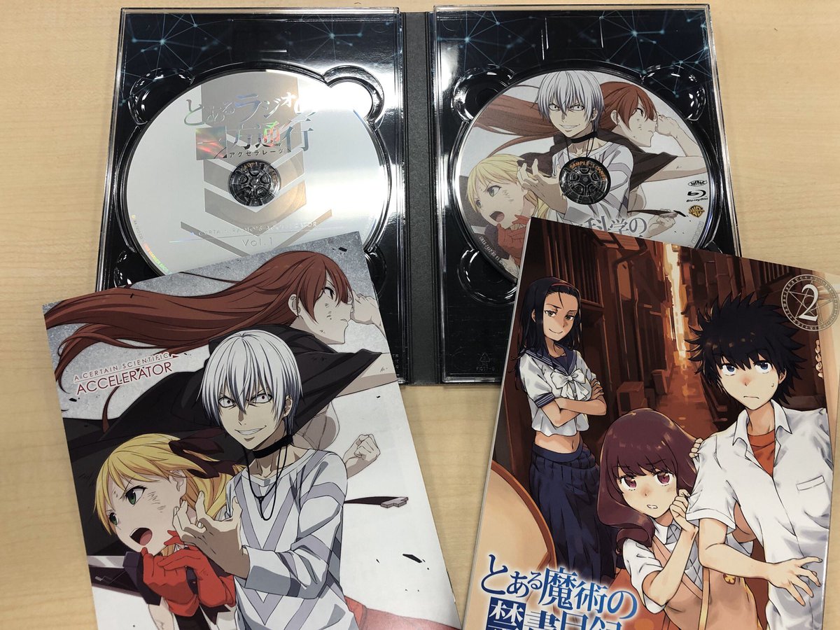 Toaru Kagaku no Accelerator Volume 1 Blu-Ray & DVD [Released Today