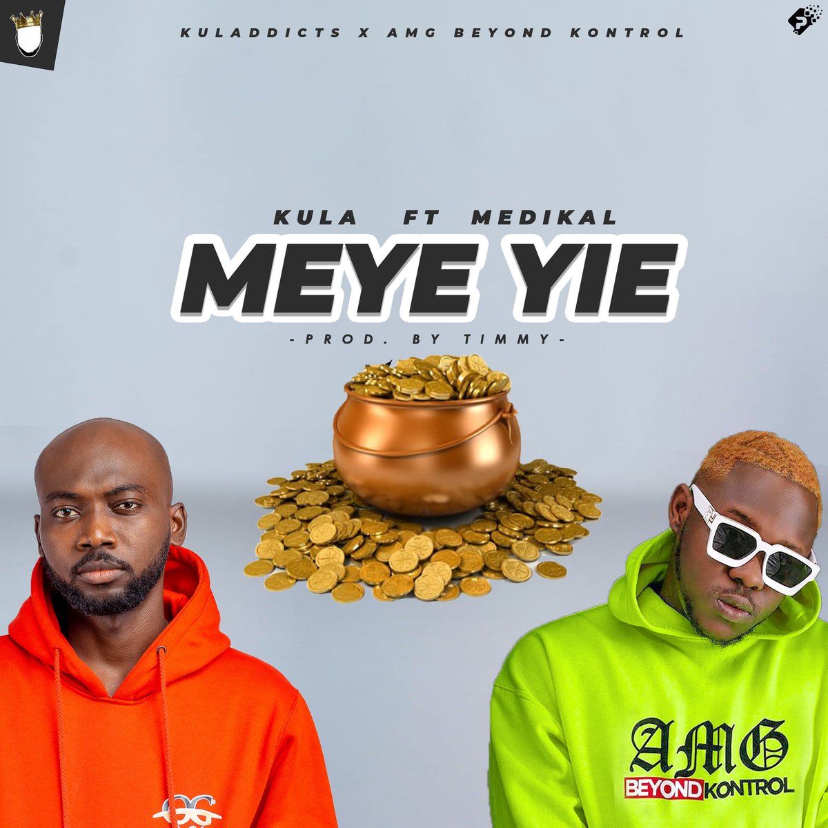 proud_blakk's tweet photo. MAJOR ANNOUNCEMENT!!!

Kula - #MeyeYie ft. @AmgMedikal (Prod. By Timmy) drops this Thursday 9th January, 2020. 

A N T I C I P A T E!!
🙌🏾 #BoiWeiPaa #KulAddicts #AMG https://t.co/2g1t0FYtOE https://t.co/nnZUUESHdf