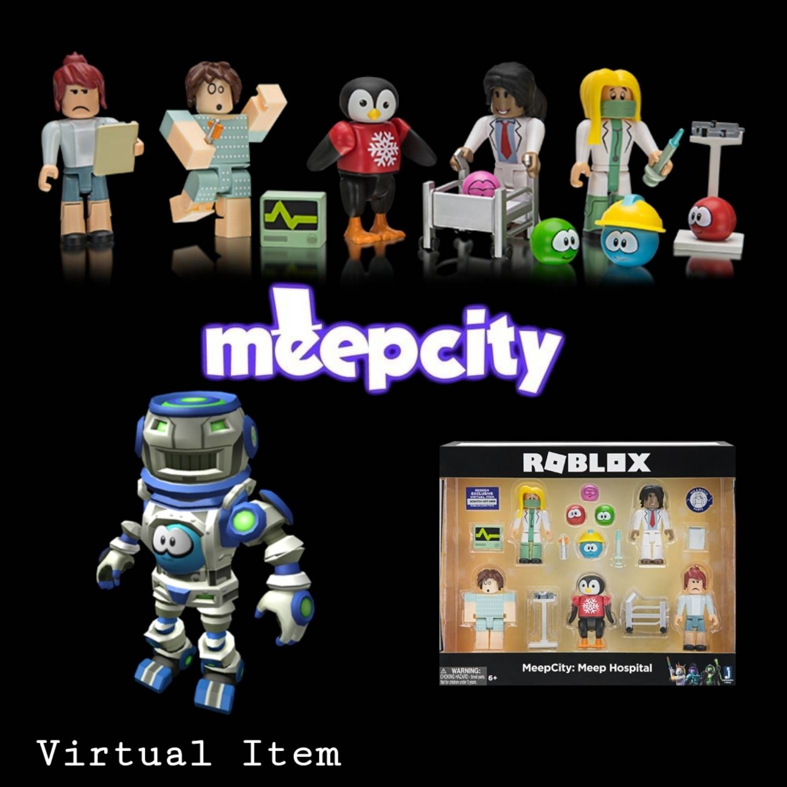 Meepcity A Twitter Meepcity Meep Hospital Now You Can Bring One Of Its Most Iconic Locations The Meep Hospital To Life With This Fantastic Five Figure Pack Help These Brave Doctors Care For - roblox meepcity figur