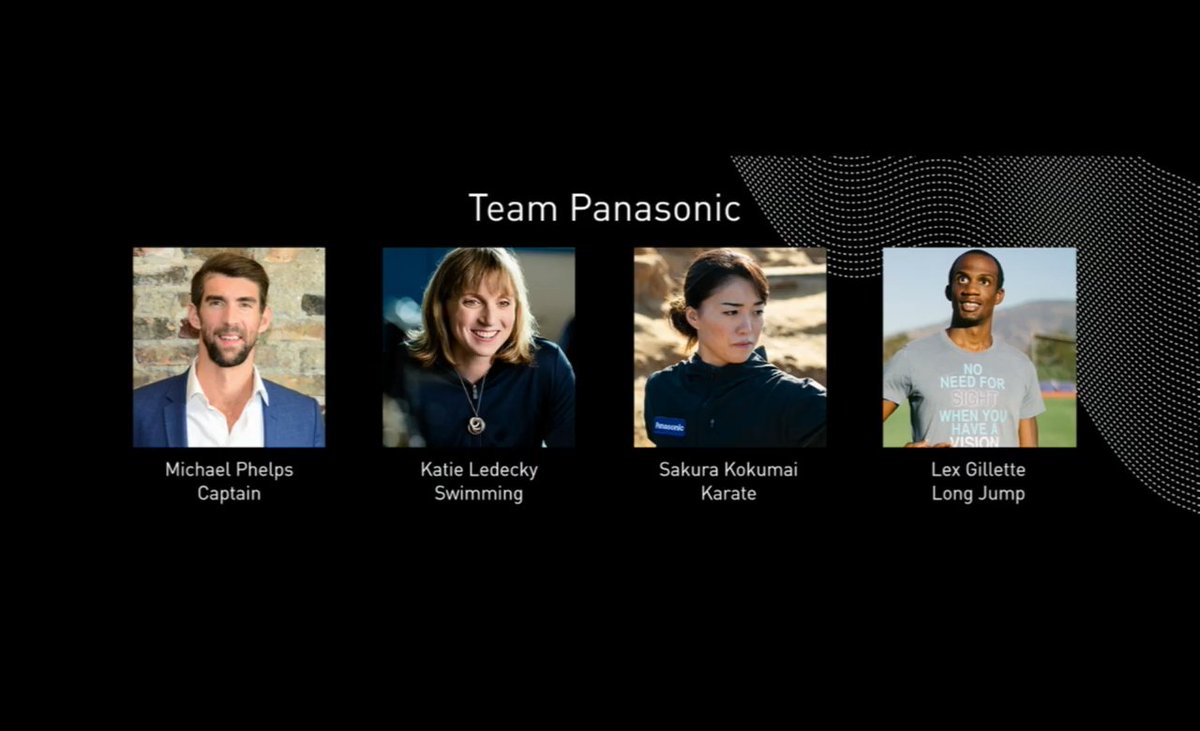 Michael Phelps will be joining #TeamPanasonic #CES #CES2020 #PanasonicCES #PanasonicCES2020 #Panasonic
