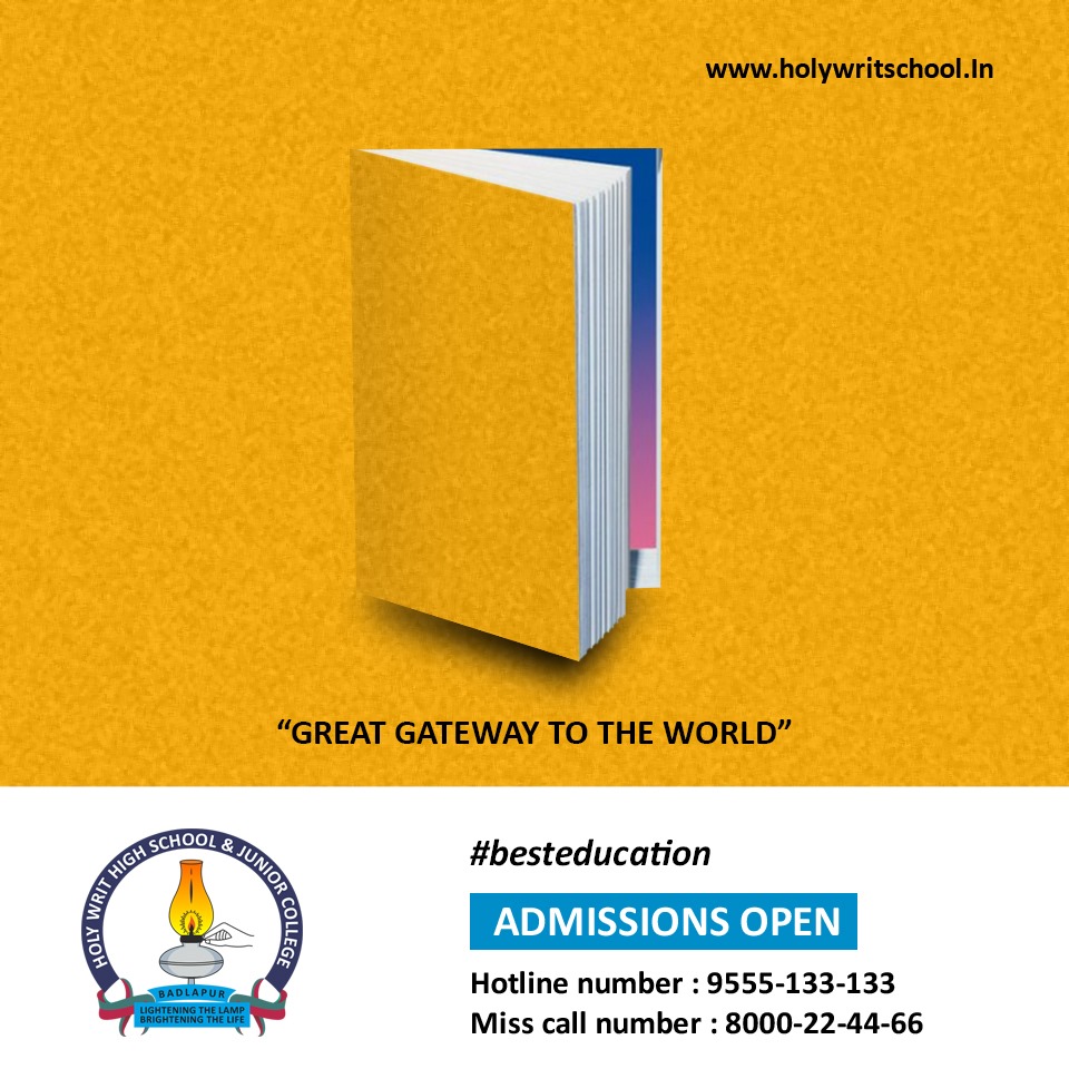 holywritschool's tweet photo. Books are a unique gateway to educational land. We provide the opportunity to every desired students.
#besteducation, #holywritschool
@GoogleForEdu @googlestudents https://t.co/OTVovUd1lJ