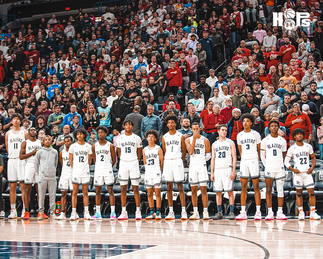BleacherReport's tweet photo. Over 17,000 fans came to watch Minnehaha vs. Sierra Canyon at the Target Center this weekend.
⁣
The Timberwolves average under 15,000 fans at the same arena 😳 @brhoops https://t.co/xJxgTAcb4n