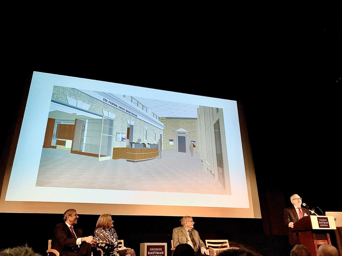 ESLFCU's tweet photo. Congratulations to the @EastmanMuseum on the groundbreaking of the Thomas Tischer Visitor Center and ESL Federal Credit Union Pavilion. 

We are honored to be a partner in this transformational project for an iconic #ROC institution.

For more info, visit https://t.co/8GsUfhskyE https://t.co/F0GEdo1OfU
