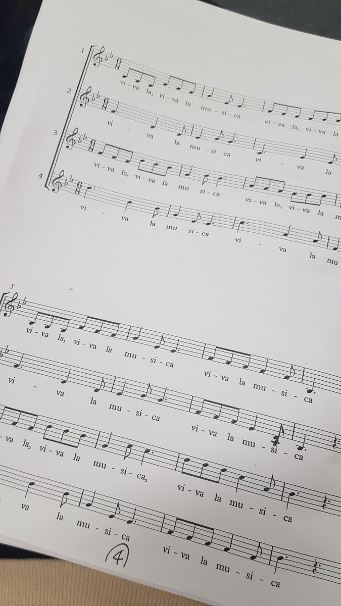 1/10 sessions done for Kodály Methology 3. Brain = 🤯