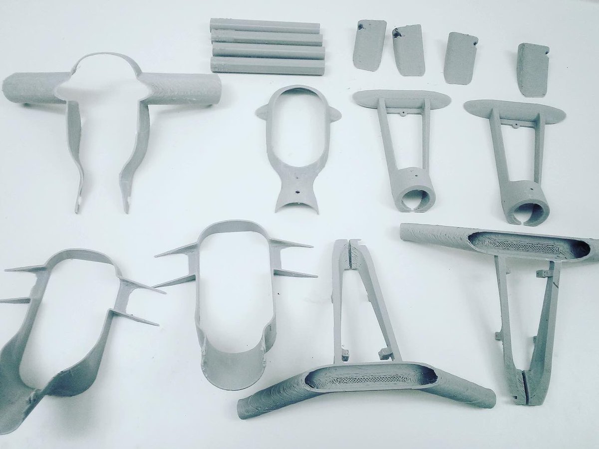 Can you HANDLE these handle prototypes?! We wanted to showcase our assembly production with a new, more complicated print. #handle #prototype #largescale3dprinting #3dprinting #3dprinted #3dprintingservice