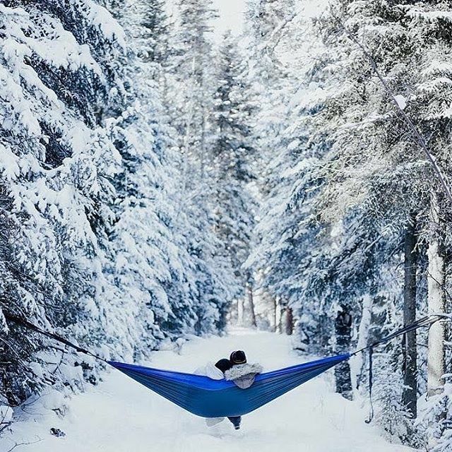 castawayhammock's tweet photo. ❄️Bundle up and enjoy this seat for two with an amazing view Photo: @instageezer https://t.co/JrJD7ElCPb https://t.co/bo8bA56jEu