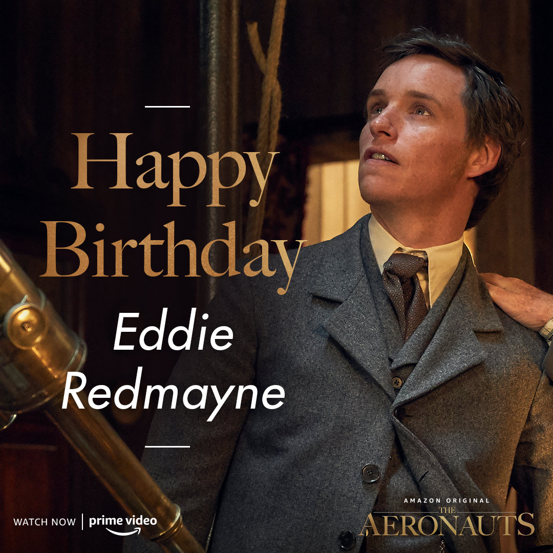 Happy Birthday to our very own Mr. Glaisher, Eddie Redmayne. 🎈