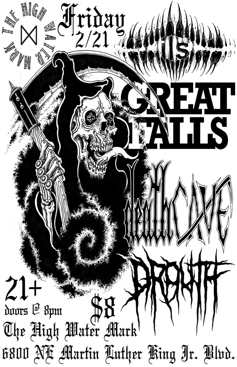 deathCAVE tweet media