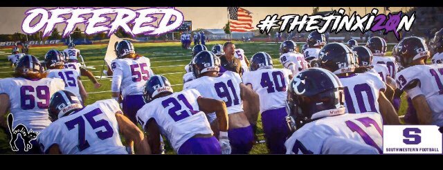 So excited to receive an off from southwest college!!
