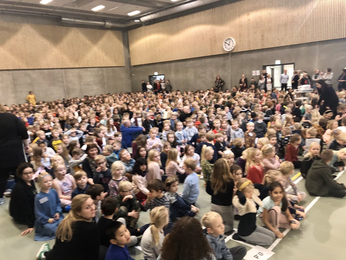 LeneJensbyLange's tweet photo. Celebrating the opening of this new school today, #Lindbjergskolen, which we have put our small mark on under the leadership of our fabulous colleagues at Årstiderne Architects #eddesign #schoolbuild #planninglearningspaces #edchat #learningspaces #autens https://t.co/elRidI2y0f