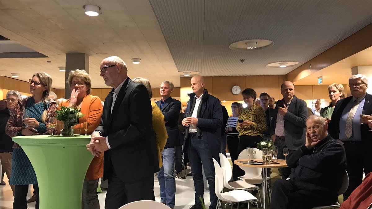 MargrietBenak's tweet photo. Voor het eerst sinds jaren nieuwjaarsreceptie @Tynaarlo met toespraak burgemeester #marcelthijsen https://t.co/xE0aP1b0xU
