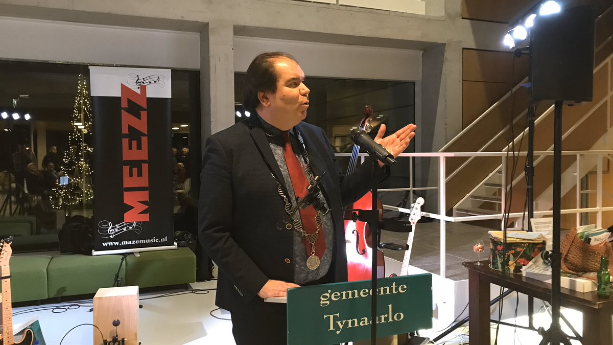 MargrietBenak's tweet photo. Voor het eerst sinds jaren nieuwjaarsreceptie @Tynaarlo met toespraak burgemeester #marcelthijsen https://t.co/xE0aP1b0xU