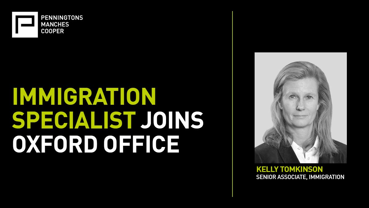 Penn_Immig's tweet photo. We have expanded our #Immigration offering. Kelly Tomkinson will be based in our #Oxford office working alongside our corporate, commercial, employment &amp; family teams offering specialist immigration advice to businesses &amp; private individuals based in the Thames Valley. https://t.co/uisfwNzQU3