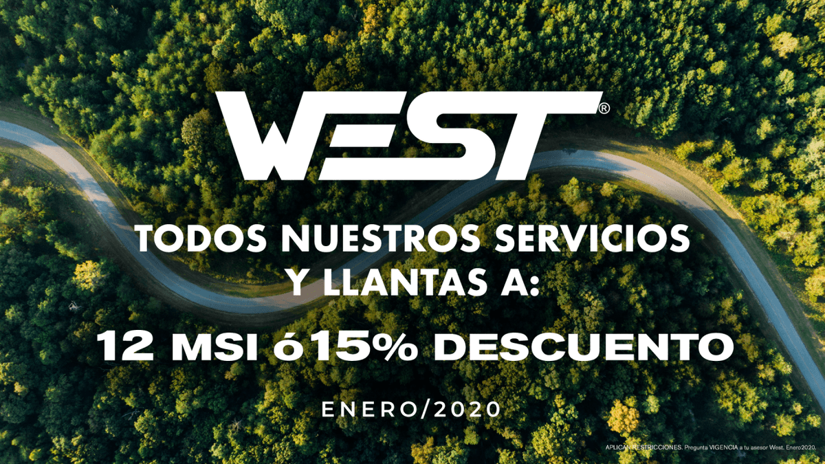 west_mexico's tweet photo. Los Reyes Magos vinieron a WEST y por ello queremos recordarte que todas nuestras Llantas y Servicios estarán a 12 meses sin intereses ó 15% de descuento con cualquier forma de pago.

¡Este es el momento perfecto para venir!
Pregunta a tu asesor WEST👊 https://t.co/mfcaF2Xayi